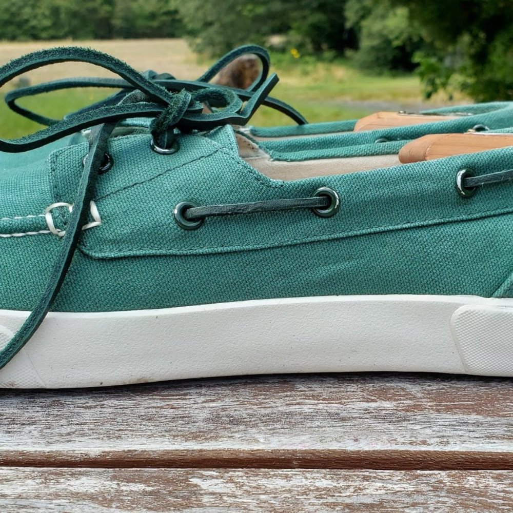 Polo Ralph Lauren Canvas Boat Shoes 12